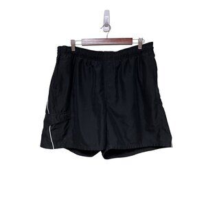Nike Swim Black Pull On Swim Trunks Men's Shorts Size XL